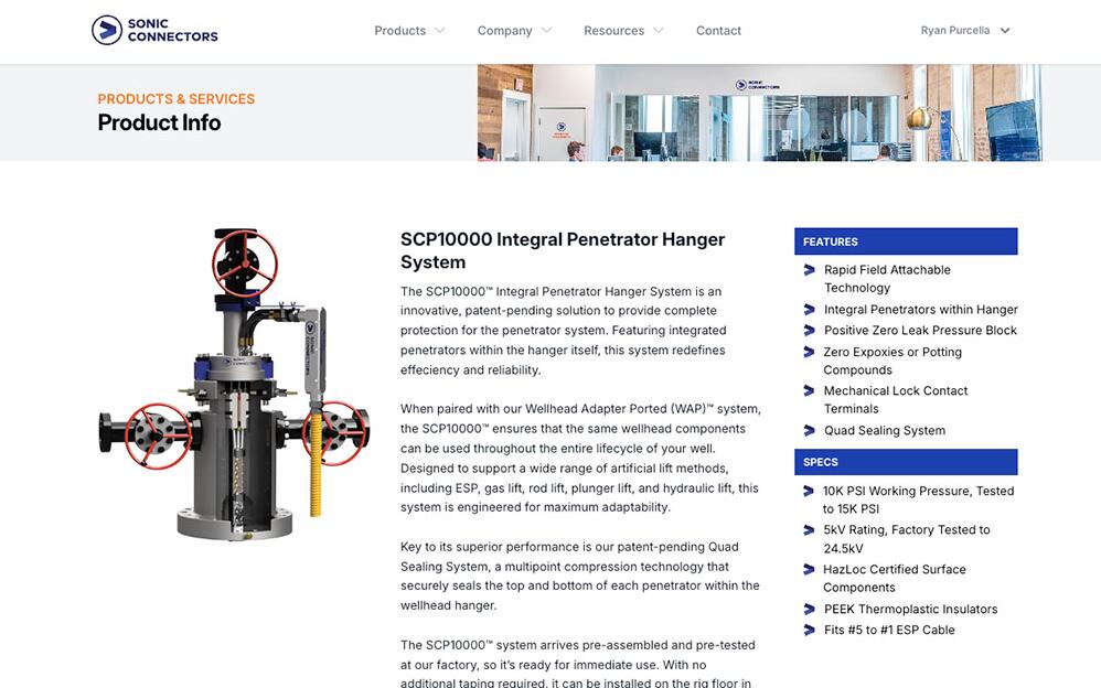 Company Marketing Website