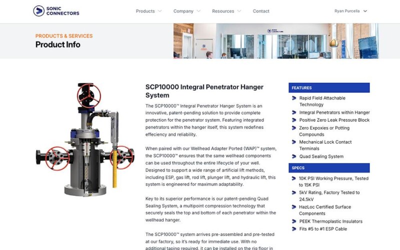 Company Marketing Website